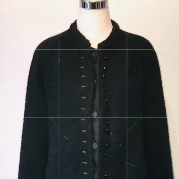 Desigual Black coat in EUC. Size 40. - Picture 4 of 4